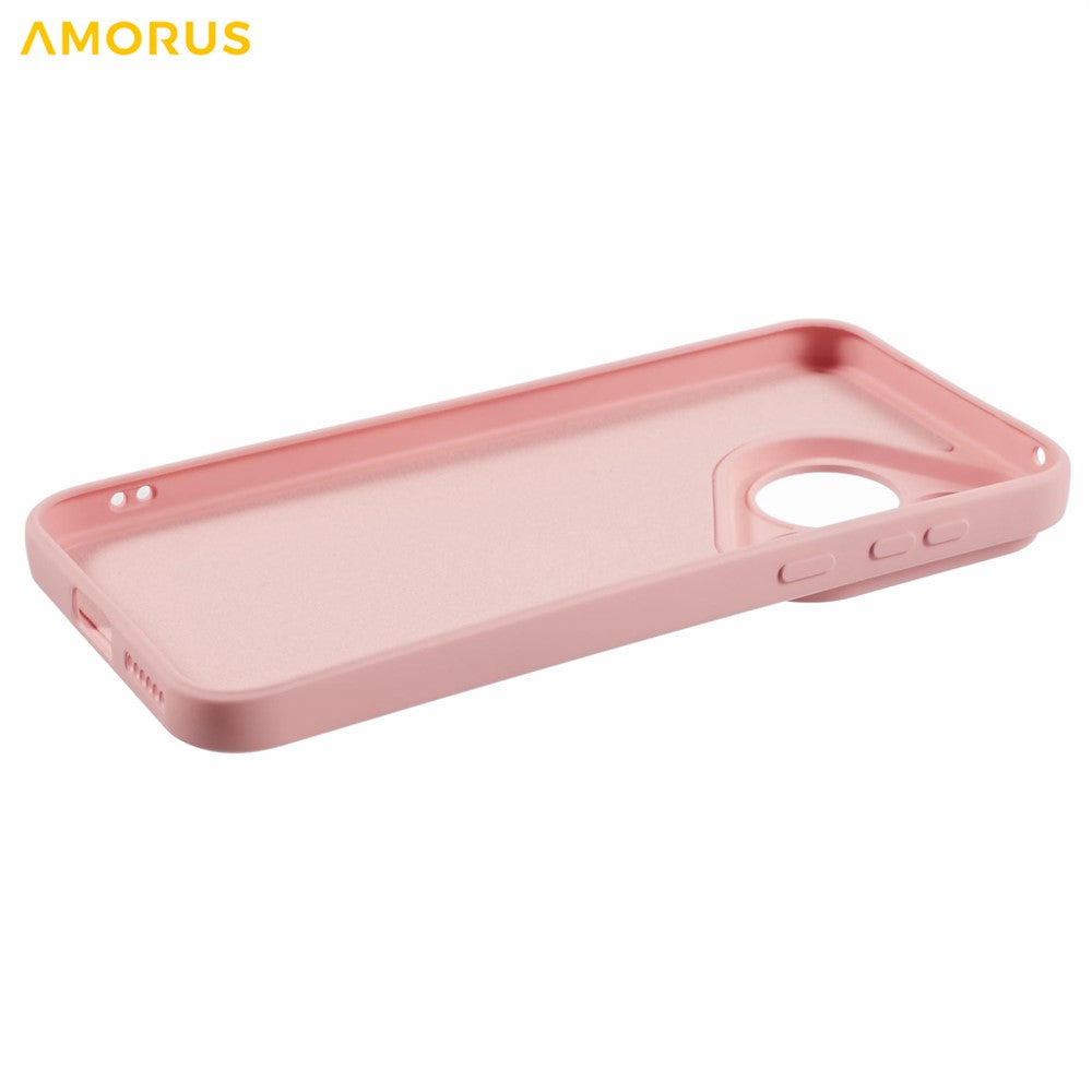 AMORUS For Huawei Pura 70 Case Precise Cutouts TPU Fiber Lining Shockproof Phone Cover