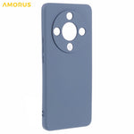 AMORUS Phone Case For Honor X9b 5G / Magic6 Lite 5G / X50 5G Precise Cutouts TPU Fiber Lining Shockproof Cover
