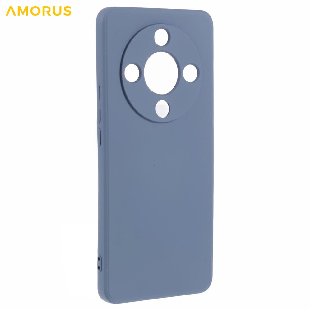 AMORUS Phone Case For Honor X9b 5G / Magic6 Lite 5G / X50 5G Precise Cutouts TPU Fiber Lining Shockproof Cover