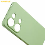 AMORUS For Xiaomi Redmi Note 13 Pro 4G / Poco M6 Pro 4G Case Precise Cutouts TPU Fiber Lining Shockproof Phone Cover