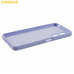 AMORUS For Xiaomi Redmi 13C 4G / Poco C65 4G Case Precise Cutouts TPU Fiber Lining Shockproof Phone Cover