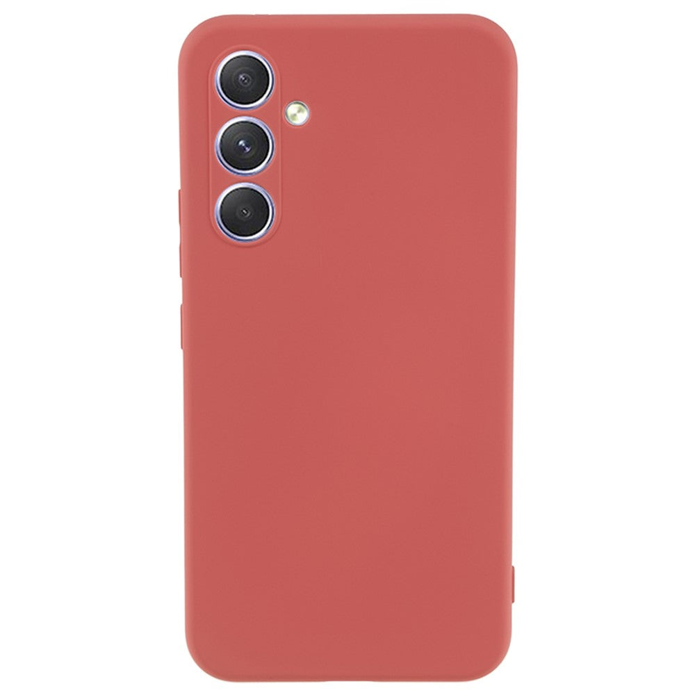 AMORUS Til Samsung Galaxy S23 FE Cover Præcise Udskæringer TPU Fiber Foring Stødsikkert Telefoncover