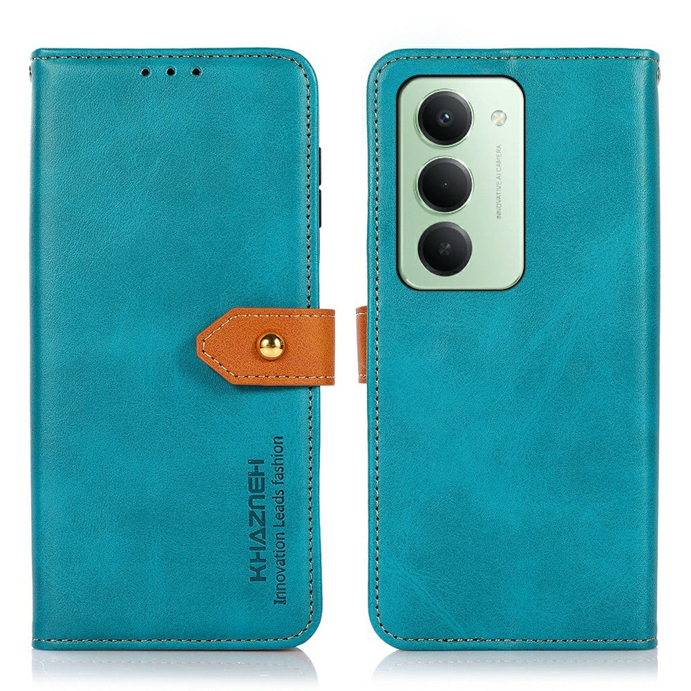 KHAZNEH For Xiaomi Redmi 15 4G (EU) (171mm) Wallet Phone Case Stand Leather Flip Cover
