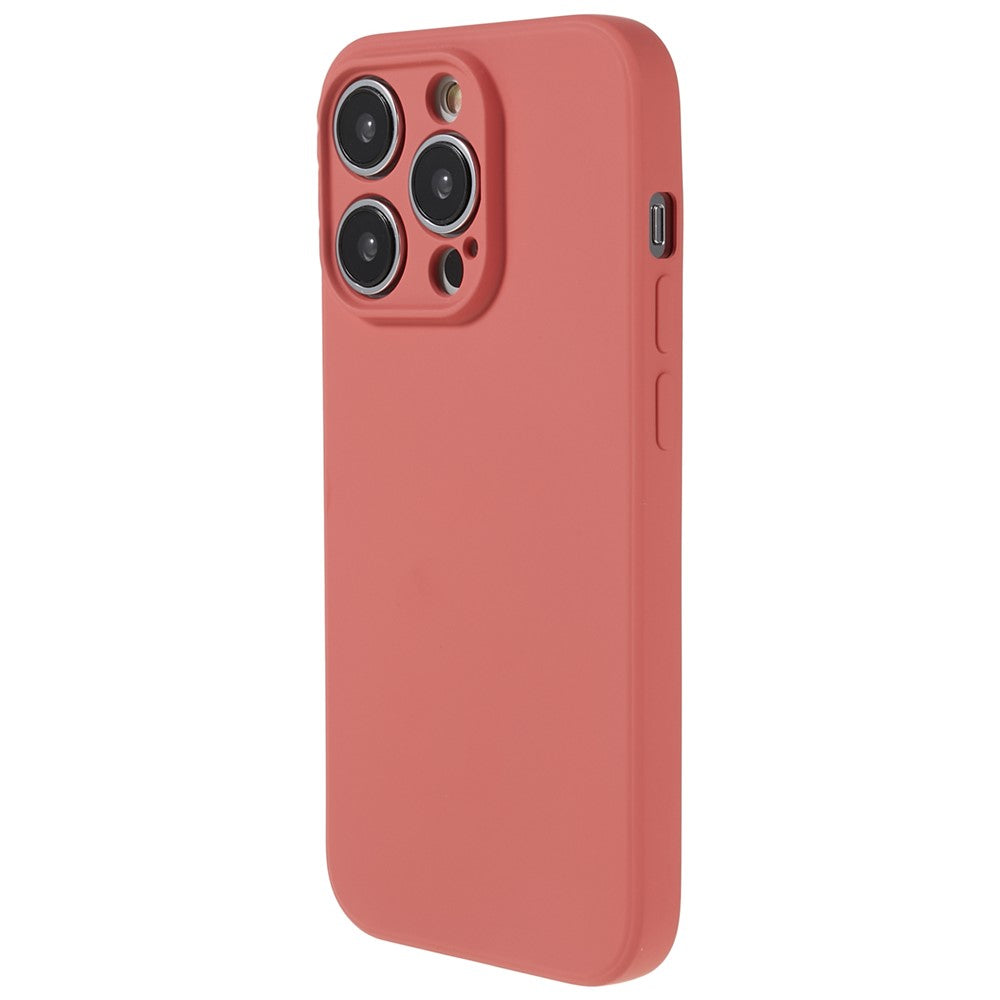 AMORUS Skal till iPhone 15 Pro Max Exakta utskärningar TPU Fiberfoder Stöttåligt mobilskal
