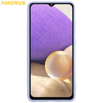 AMORUS For Samsung Galaxy A32 5G / M32 5G Case Precise Cutouts TPU Fiber Lining Shockproof Phone Cover