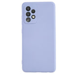 AMORUS For Samsung Galaxy A32 4G (EU Version) Case Precise Cutouts TPU Fiber Lining Shockproof Phone Cover