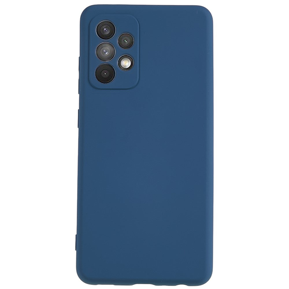 AMORUS For Samsung Galaxy A32 4G (EU Version) Case Precise Cutouts TPU Fiber Lining Shockproof Phone Cover