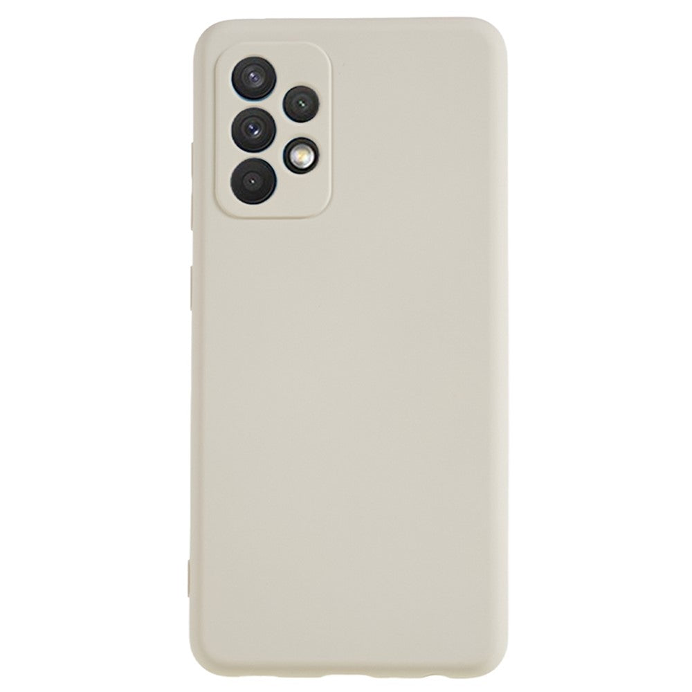 AMORUS For Samsung Galaxy A32 4G (EU Version) Case Precise Cutouts TPU Fiber Lining Shockproof Phone Cover