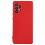 AMORUS For Samsung Galaxy A32 4G (EU Version) Case Precise Cutouts TPU Fiber Lining Shockproof Phone Cover