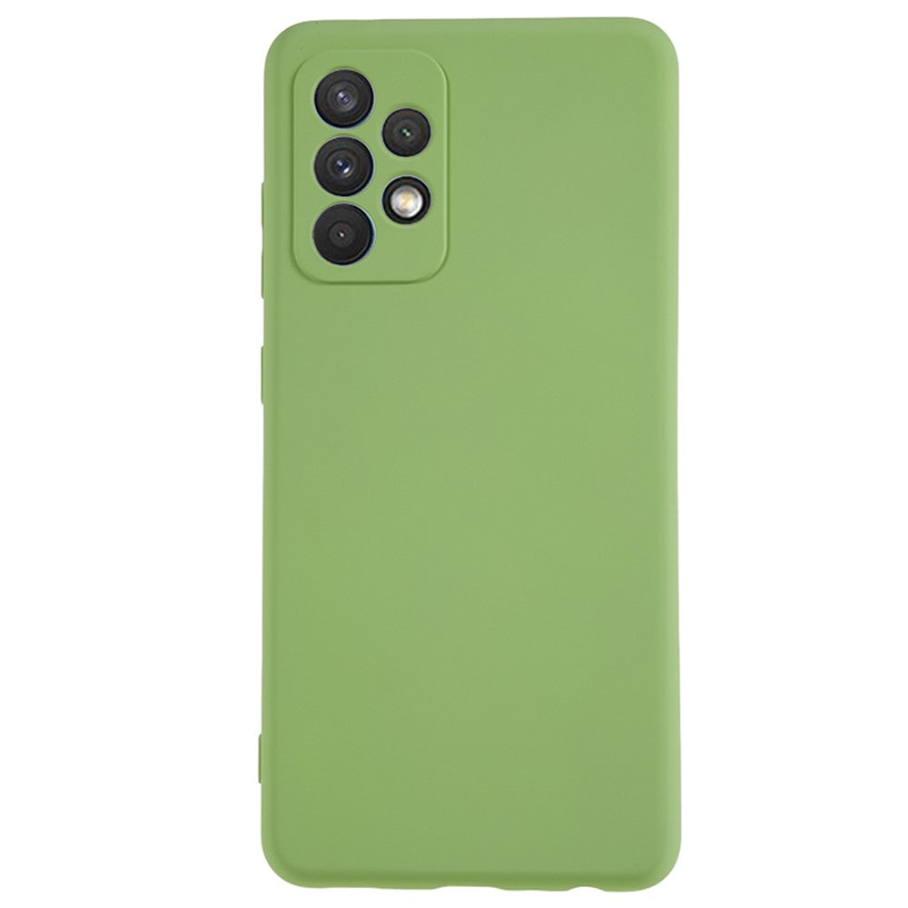 AMORUS For Samsung Galaxy A32 4G (EU Version) Case Precise Cutouts TPU Fiber Lining Shockproof Phone Cover