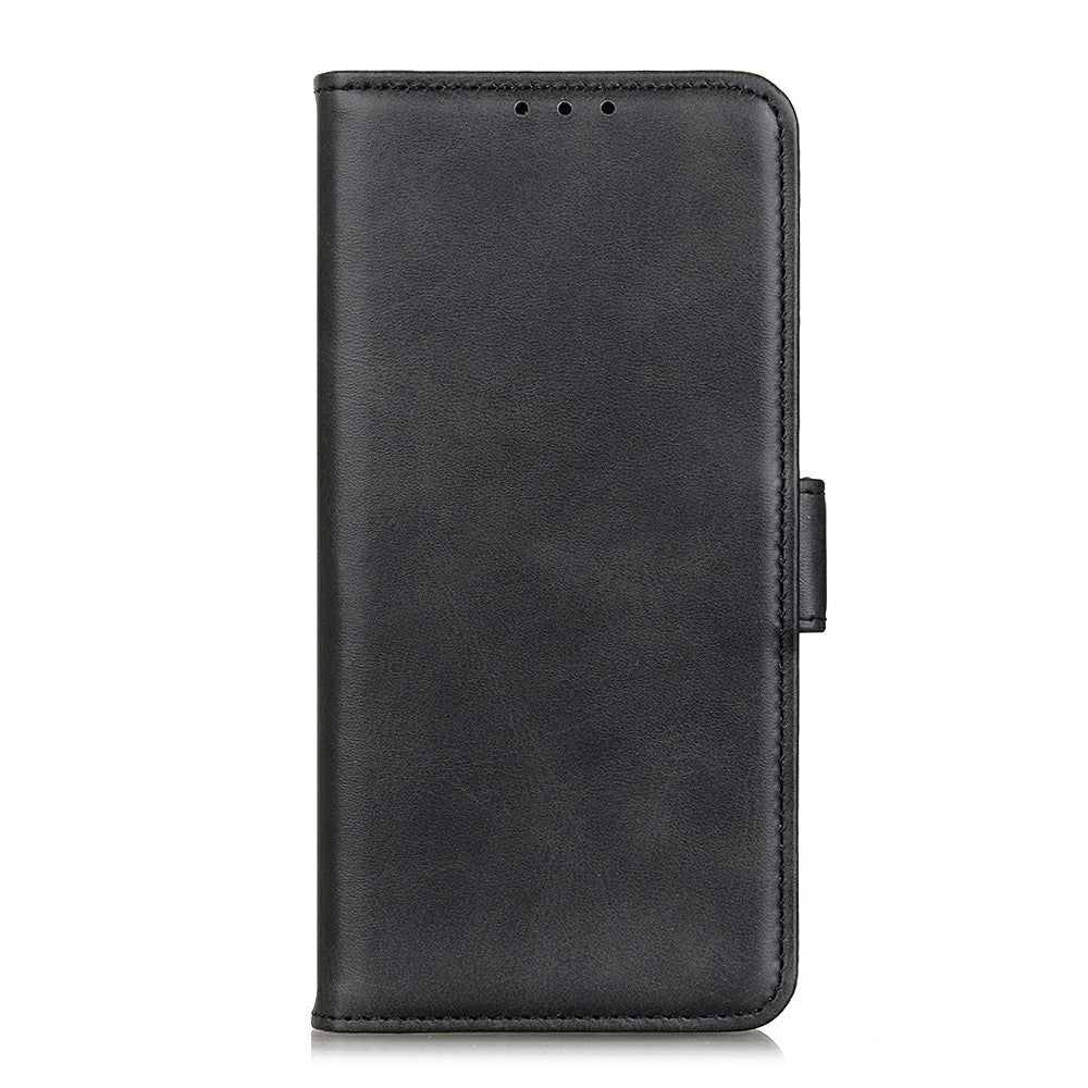 For Xiaomi Redmi 15 4G (EU) (171mm) Case Stand Cowhide Texture PU Leather Phone Cover