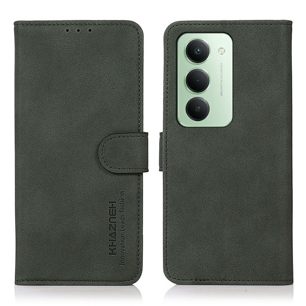 KHAZNEH For Xiaomi Redmi 15 4G (EU) (171mm) Case PU Leather Wallet Stand Phone Cover