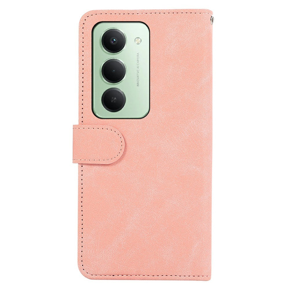 ABEEL For Xiaomi Redmi 15 4G (EU) (171mm) Case Color Splicing Leather Flip Phone Cover RFID Blocking