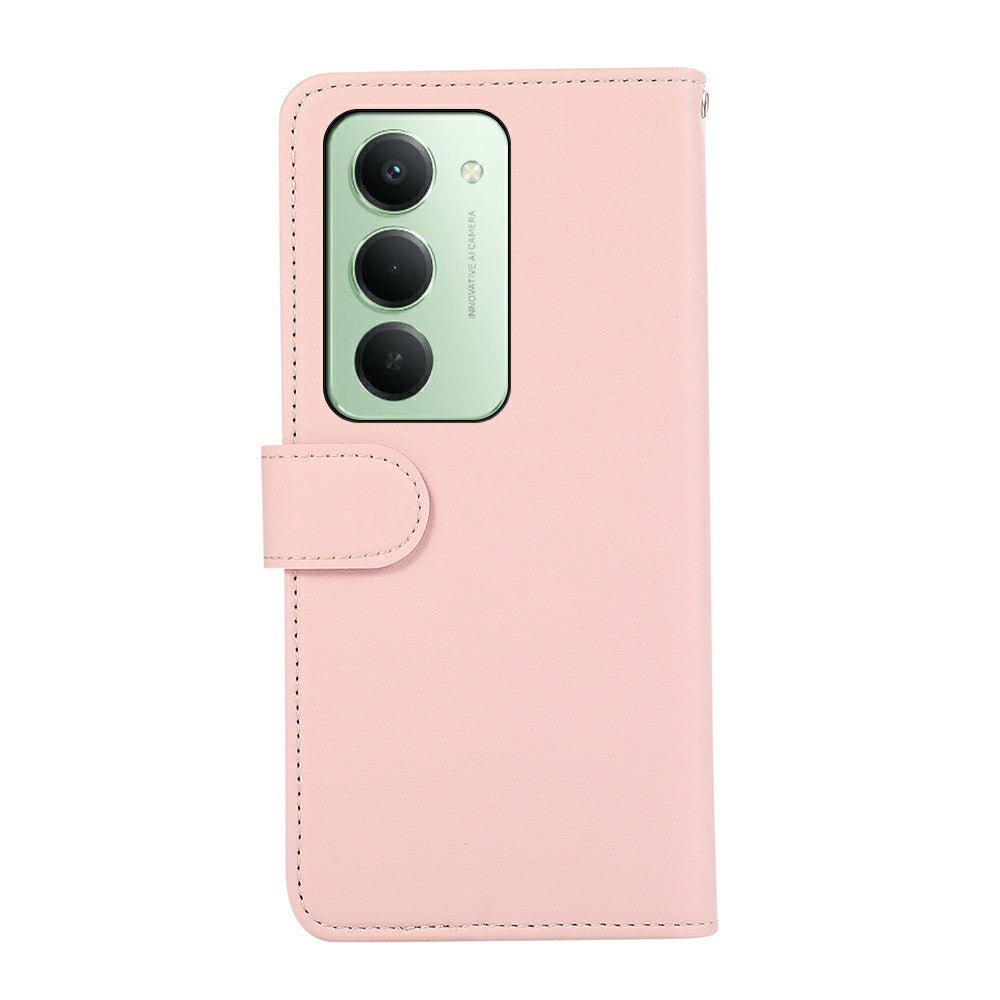For Xiaomi Redmi 15 4G (EU) (171mm) Case RFID Blocking Flip Leather Phone Cover