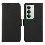 ABEEL For Xiaomi Redmi 15 4G (EU) (171mm) Case Litchi Texture Leather RFID Blocking Phone Cover