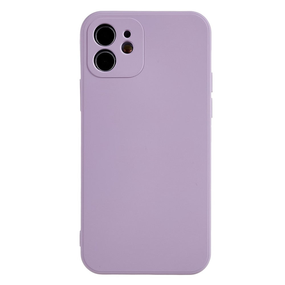 AMORUS For iPhone 12 Case Precise Cutouts TPU Fiber Lining Shockproof Phone Cover