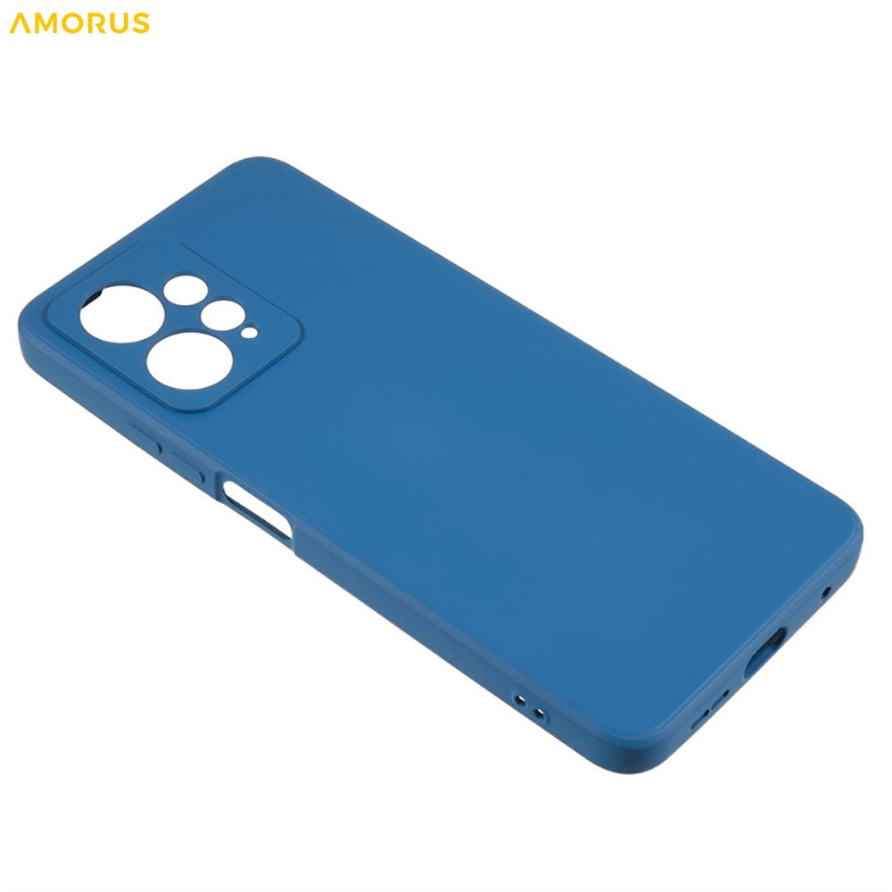 AMORUS For Xiaomi Redmi Note 12 4G Case Precise Cutouts TPU Fiber Lining Shockproof Phone Cover
