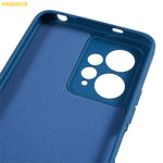 AMORUS For Xiaomi Redmi Note 12 4G Case Precise Cutouts TPU Fiber Lining Shockproof Phone Cover