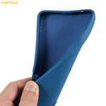 AMORUS For Xiaomi Redmi Note 12 4G Case Precise Cutouts TPU Fiber Lining Shockproof Phone Cover