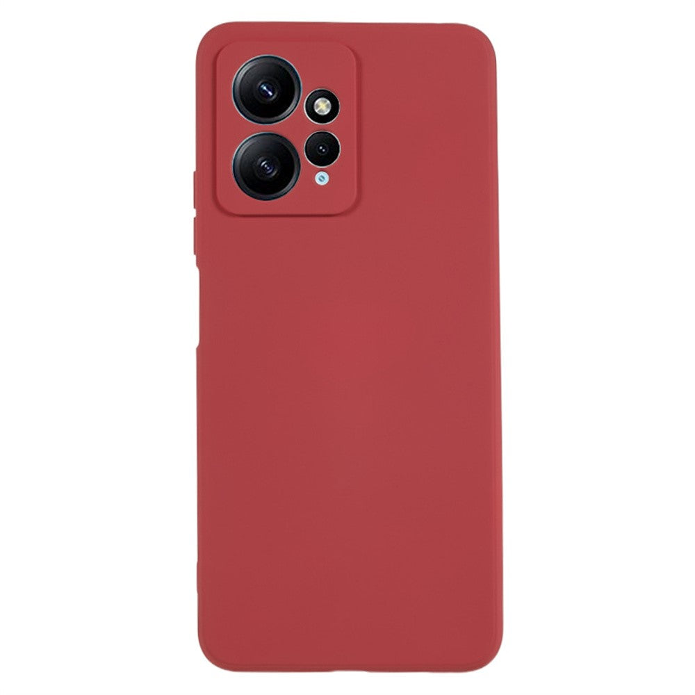 AMORUS For Xiaomi Redmi Note 12 4G Case Precise Cutouts TPU Fiber Lining Shockproof Phone Cover
