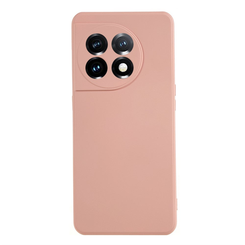 AMORUS För OnePlus 11 5G Skal Precisa Utskärningar TPU Fiberfoder Stötsäkert mobilskal