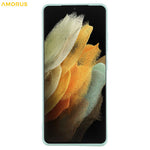 AMORUS-cover til Samsung Galaxy S21 Ultra 5G med præcise udskæringer, TPU-inderforing og stødsikker beskyttelse