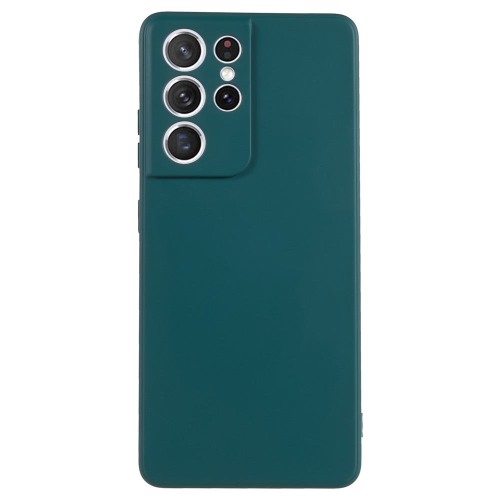 AMORUS-cover til Samsung Galaxy S21 Ultra 5G med præcise udskæringer, TPU-inderforing og stødsikker beskyttelse