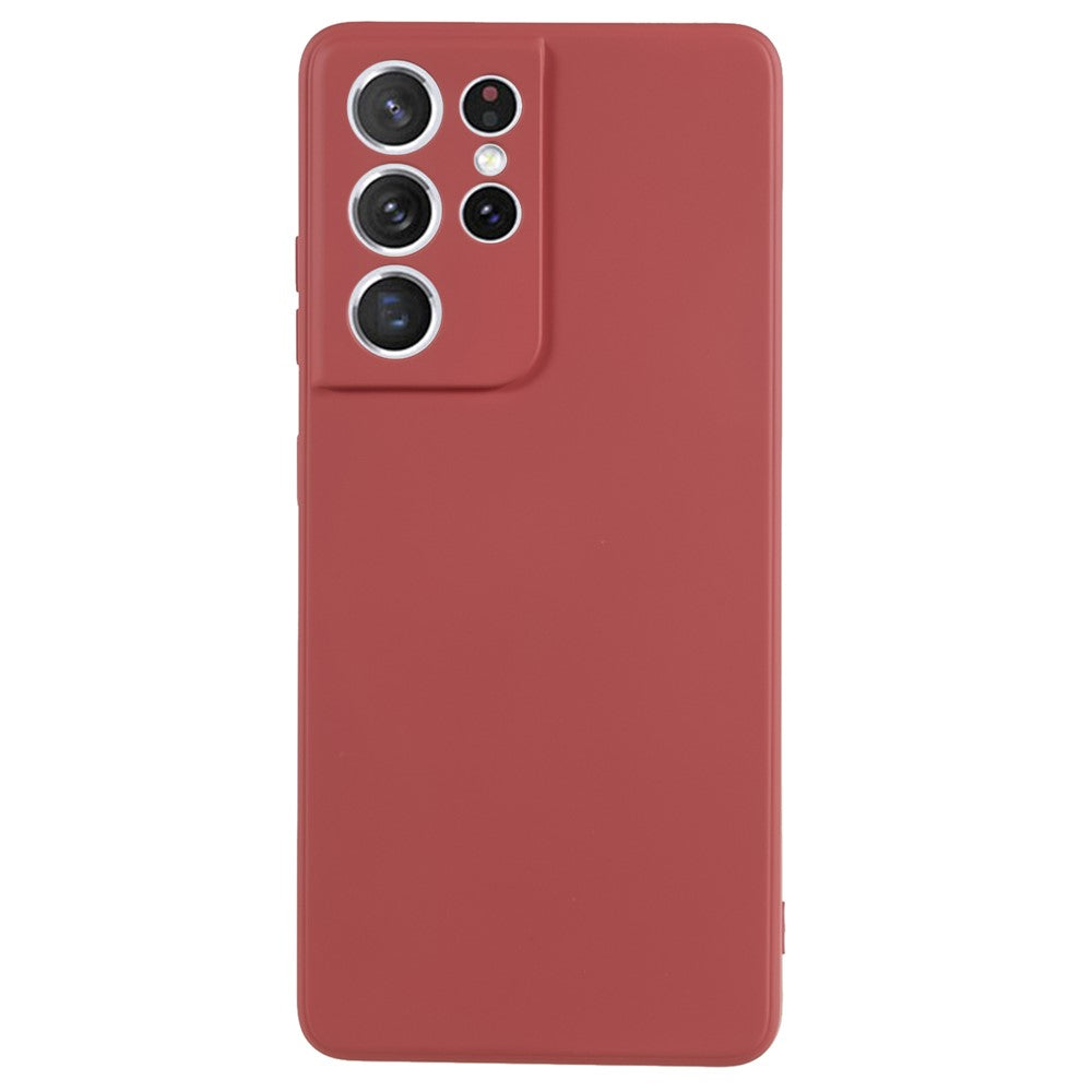 AMORUS-cover til Samsung Galaxy S21 Ultra 5G med præcise udskæringer, TPU-inderforing og stødsikker beskyttelse