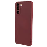 AMORUS For Samsung Galaxy S21 4G / 5G Case Precise Cutouts TPU Fiber Lining Shockproof Phone Cover