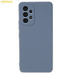 AMORUS For Samsung Galaxy A53 5G Cover Præcise Udskæringer TPU Fiber Foring Stødsikkert Telefoncover