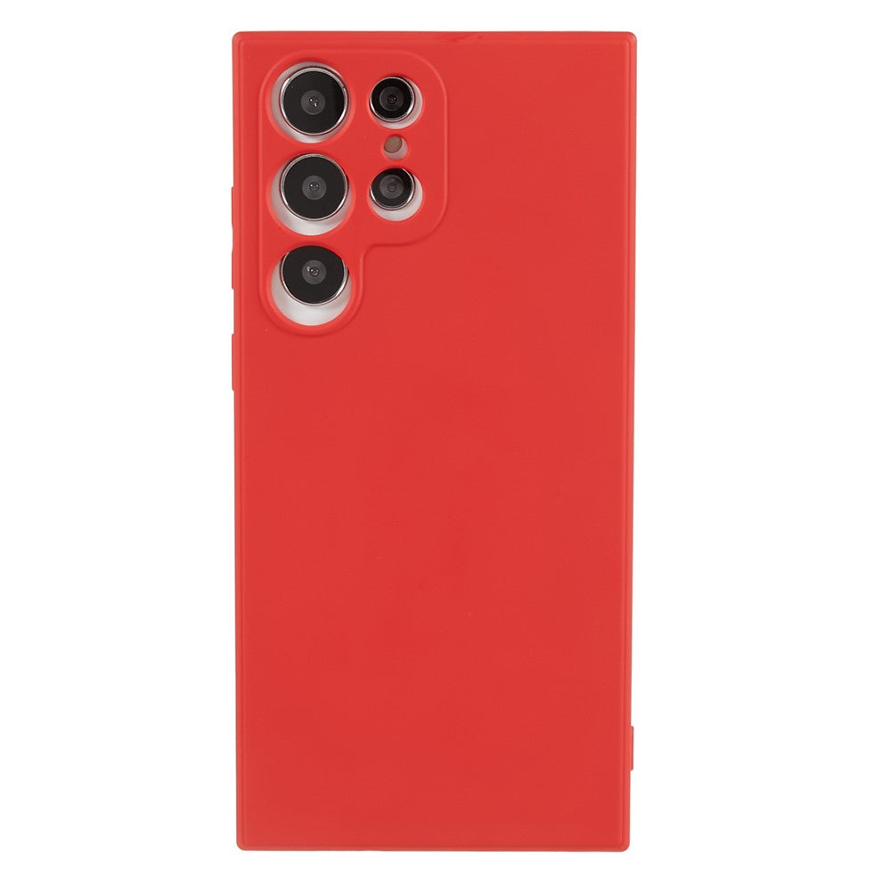 AMORUS For Samsung Galaxy S22 Ultra 5G Case Precise Cutouts TPU Fiber Lining Shockproof Phone Cover
