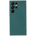 AMORUS For Samsung Galaxy S22 Ultra 5G Case Precise Cutouts TPU Fiber Lining Shockproof Phone Cover