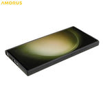 AMORUS For Samsung Galaxy S23 Ultra Case Precise Cutouts TPU Fiber Lining Shockproof Phone Cover