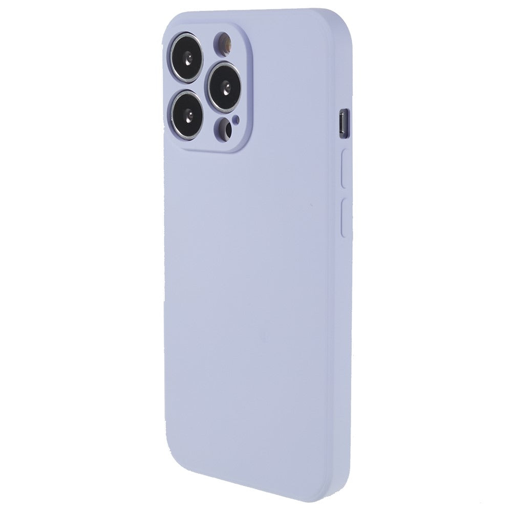 AMORUS Fodral för iPhone 13 Pro Exakta utskärningar TPU Fiberfoder Stötsäkert telefonfodral