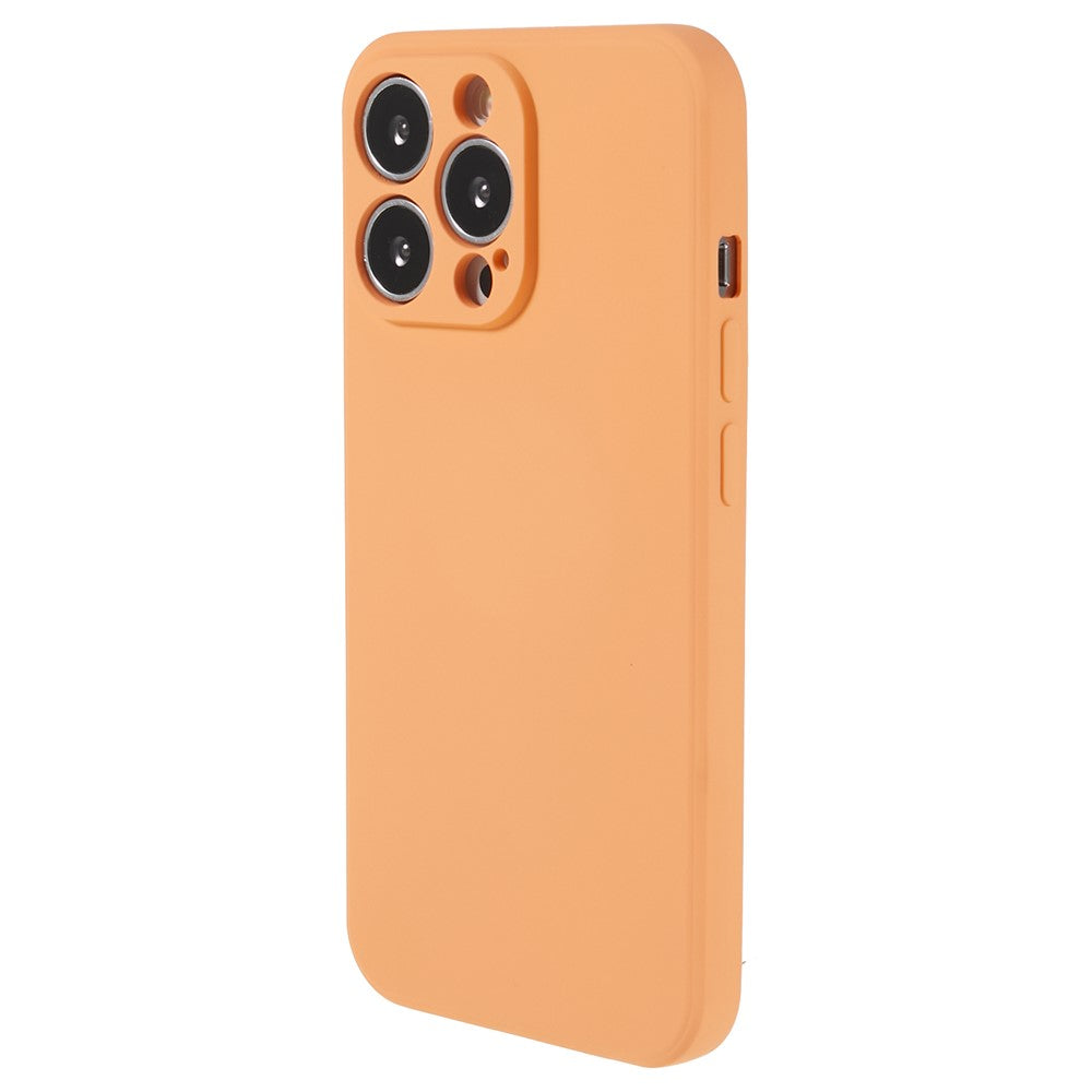 AMORUS Fodral för iPhone 13 Pro Exakta utskärningar TPU Fiberfoder Stötsäkert telefonfodral