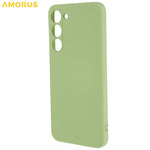 AMORUS Cover til Samsung Galaxy S23 Præcise udskæringer TPU-fiberforing Stødsikkert telefoncover