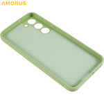 AMORUS Cover til Samsung Galaxy S23 Præcise udskæringer TPU-fiberforing Stødsikkert telefoncover