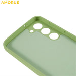 AMORUS Cover til Samsung Galaxy S23 Præcise udskæringer TPU-fiberforing Stødsikkert telefoncover