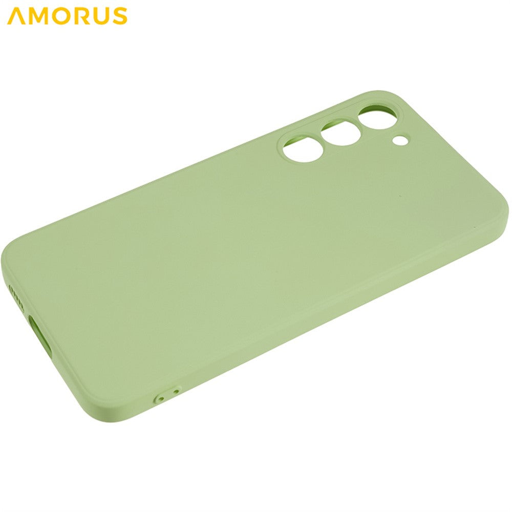 AMORUS Cover til Samsung Galaxy S23 Præcise udskæringer TPU-fiberforing Stødsikkert telefoncover