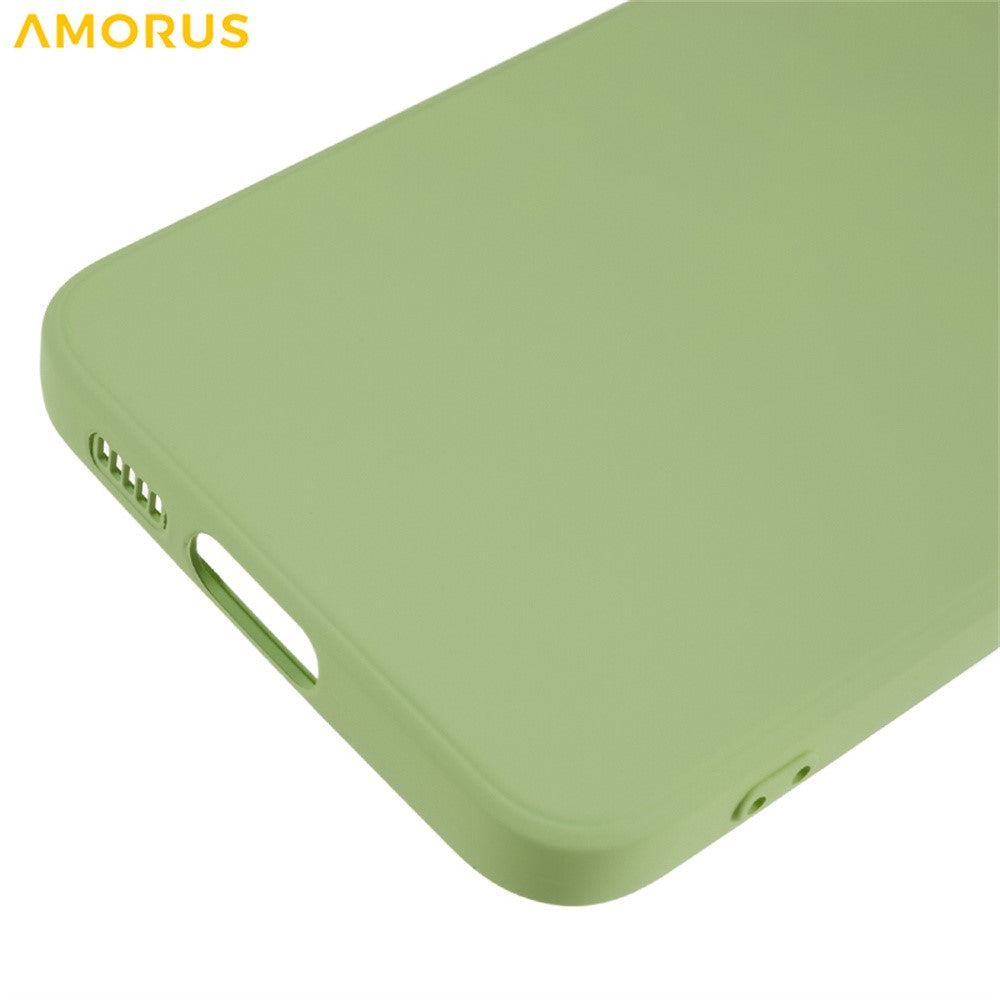 AMORUS Cover til Samsung Galaxy S23 Præcise udskæringer TPU-fiberforing Stødsikkert telefoncover