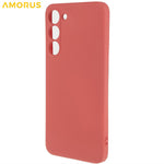 AMORUS til Samsung Galaxy S23+ Cover Præcise Udskæringer TPU Fiberforing Stødsikkert Telefoncover