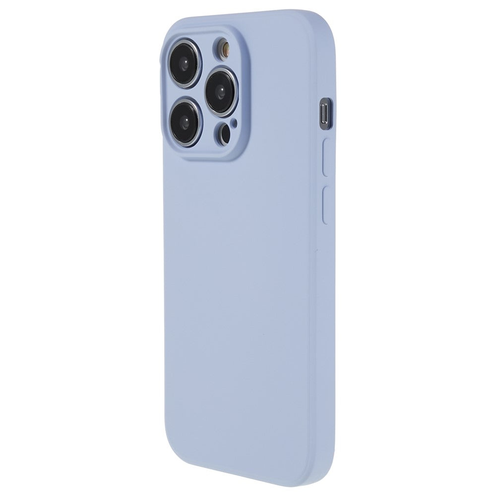 AMORUS Fodral till iPhone 14 Pro Exakta utskärningar TPU Fiberfoder Stötsäkert mobilskal