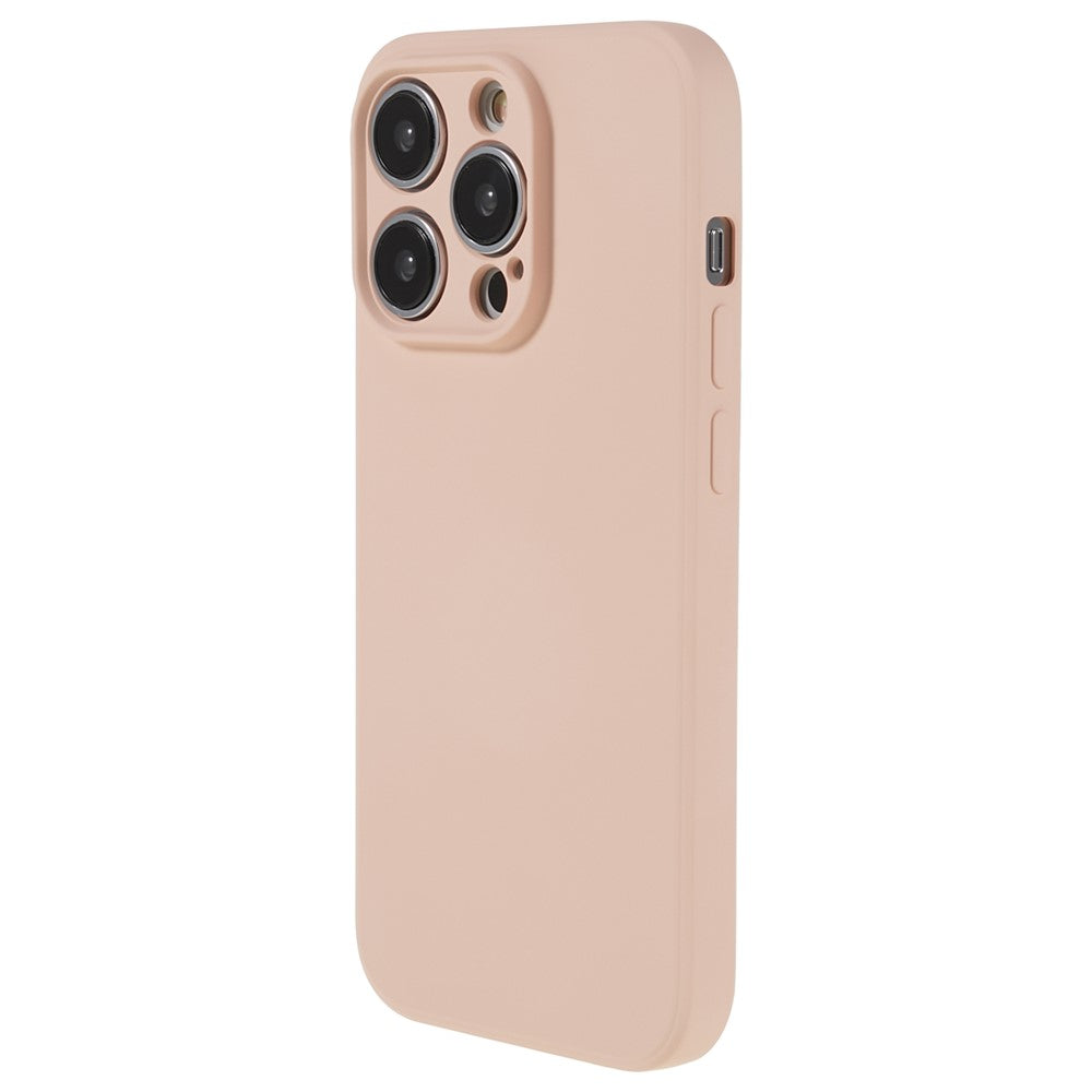 AMORUS Fodral till iPhone 14 Pro Exakta utskärningar TPU Fiberfoder Stötsäkert mobilskal