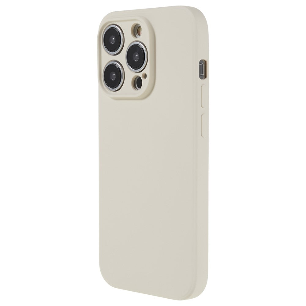 AMORUS Fodral till iPhone 14 Pro Exakta utskärningar TPU Fiberfoder Stötsäkert mobilskal