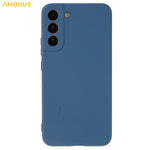 AMORUS For Samsung Galaxy S22+ 5G Case Precise Cutouts TPU Fiber Lining Shockproof Phone Cover