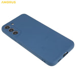 AMORUS For Samsung Galaxy S22+ 5G Case Precise Cutouts TPU Fiber Lining Shockproof Phone Cover