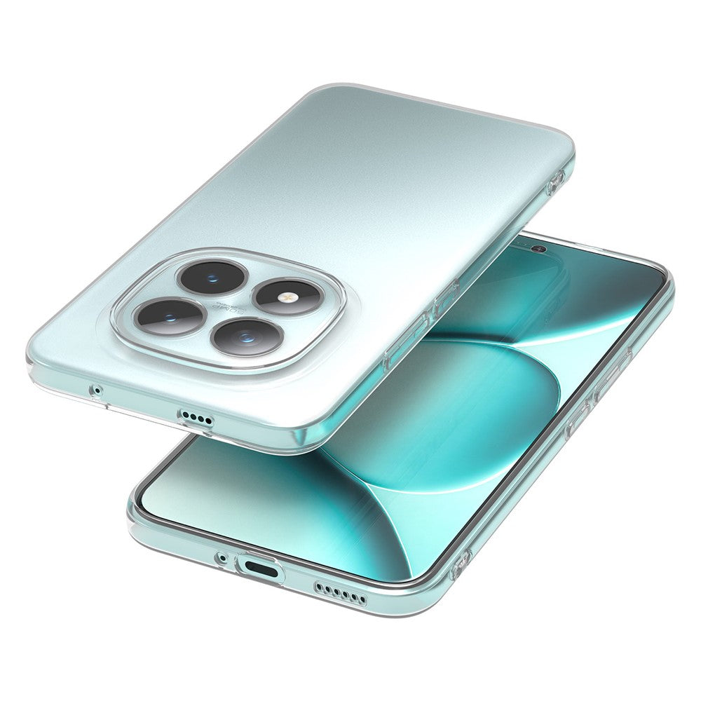 For Xiaomi Redmi Poco M8 Pro 5G / Redmi Note 15 Pro+ 5G (Global) Back Cover Ultra Thin Flexible TPU Clear Phone Case