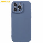 AMORUS For iPhone 16 Pro Case Precise Cutouts TPU Fiber Lining Shockproof Phone Cover