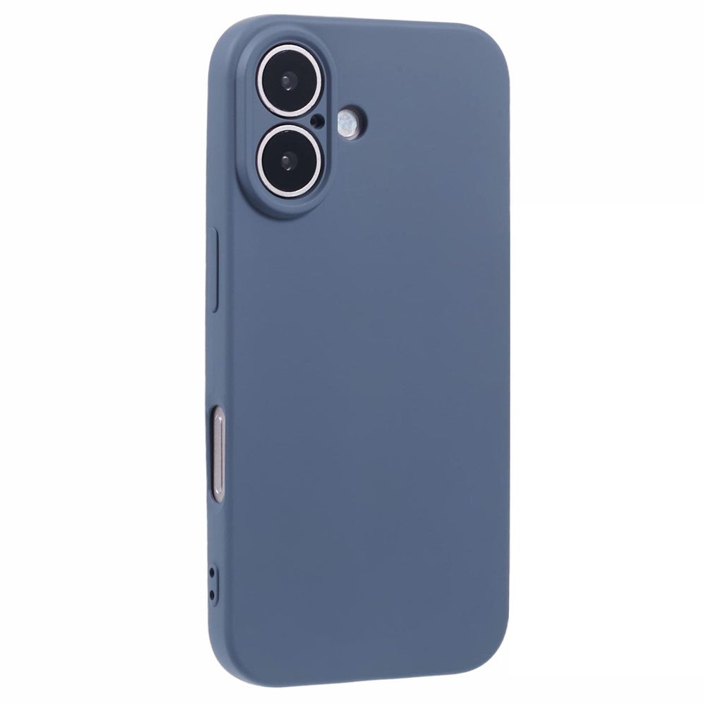 AMORUS For iPhone 16 Case Precise Cutouts TPU Fiber Lining Shockproof Phone Cover