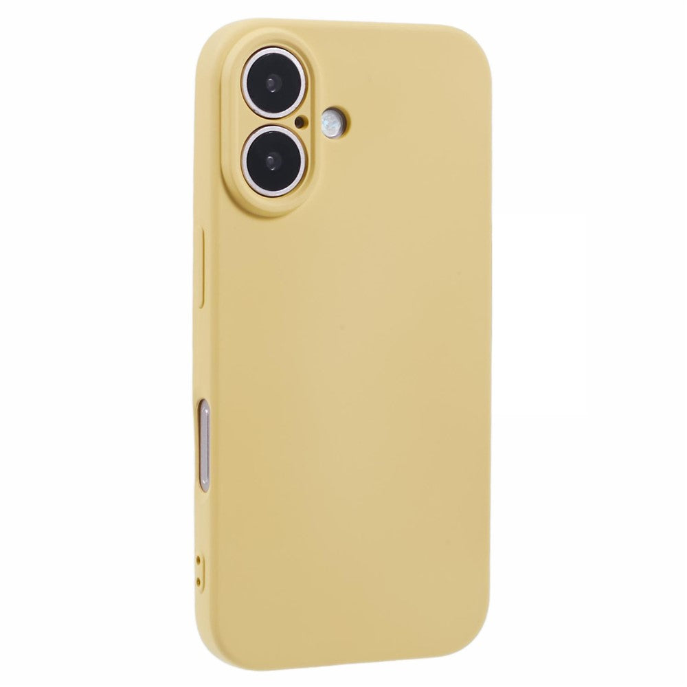 AMORUS For iPhone 16 Case Precise Cutouts TPU Fiber Lining Shockproof Phone Cover